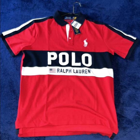 Ralph Lauren Red Polo Shirt